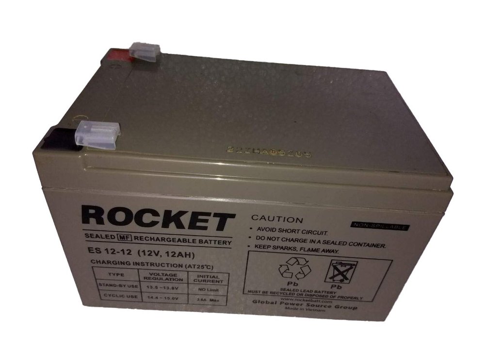 Rocket ES 12-12 SMF rechargeable battery